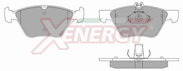 Jogo de 4 pastilhas de travão XENERGY ref. X40639