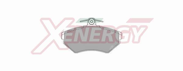 Jogo de 4 pastilhas de travão XENERGY ref. X40642