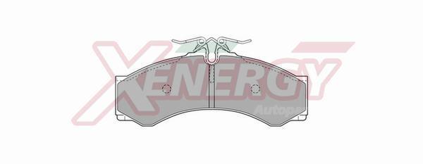 Jogo de 4 pastilhas de travão XENERGY ref. X40651