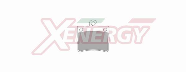 Jogo de 4 pastilhas de travão XENERGY ref. X40669