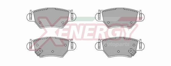 Jogo de 4 pastilhas de travão XENERGY ref. X40678