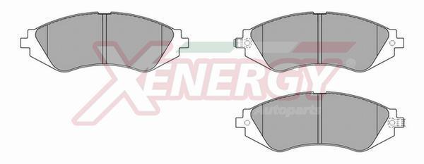 Jogo de 4 pastilhas de travão XENERGY ref. X40702