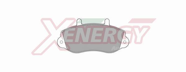 Jogo de 4 pastilhas de travão XENERGY ref. X40721