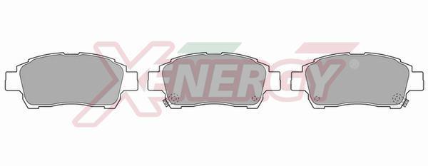 Jogo de 4 pastilhas de travão XENERGY ref. X40723