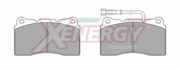 Jogo de 4 pastilhas de travão XENERGY ref. X40726