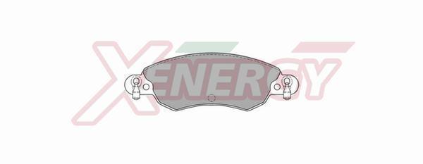 Jogo de 4 pastilhas de travão XENERGY ref. X40761