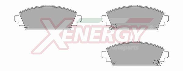 Jeu de 4 plaquettes de frein XENERGY X40768