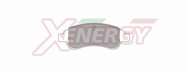 Jogo de 4 pastilhas de travão XENERGY ref. X40782