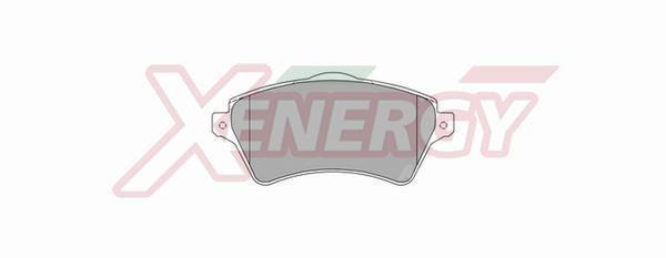 Jogo de 4 pastilhas de travão XENERGY ref. X40784