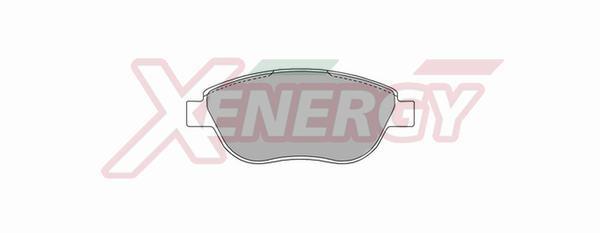 Jogo de 4 pastilhas de travão XENERGY ref. X40790