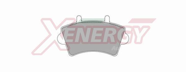 Jeu de 4 plaquettes de frein XENERGY ref. X40794