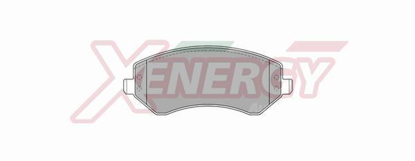 Jogo de 4 pastilhas de travão XENERGY ref. X40806