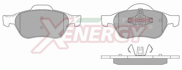 Jogo de 4 pastilhas de travão XENERGY ref. X40816