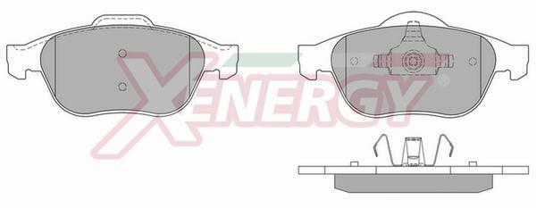 Jogo de 4 pastilhas de travão XENERGY ref. X40818