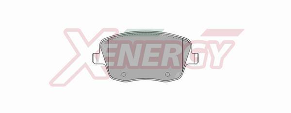 Jogo de 4 pastilhas de travão XENERGY ref. X40822