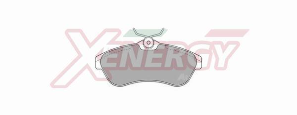 Jogo de 4 pastilhas de travão XENERGY ref. X40834