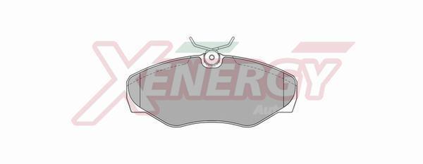 Jogo de 4 pastilhas de travão XENERGY ref. X40837