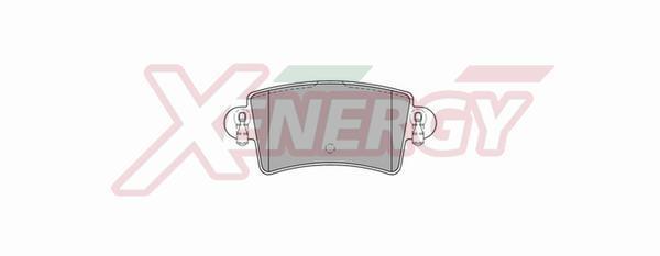 Jogo de 4 pastilhas de travão XENERGY ref. X40840
