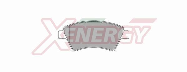 Jogo de 4 pastilhas de travão XENERGY ref. X40845