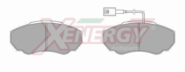 Jogo de 4 pastilhas de travão XENERGY ref. X40850