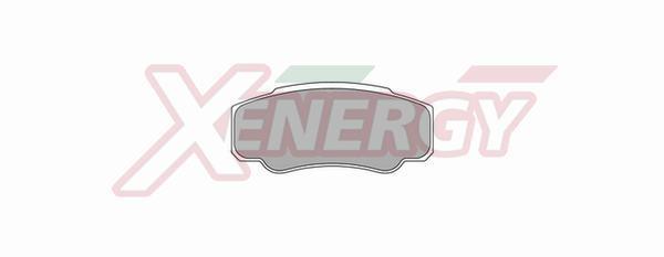 Jogo de 4 pastilhas de travão XENERGY ref. X40852