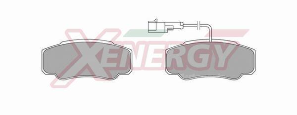 Jogo de 4 pastilhas de travão XENERGY ref. X40853
