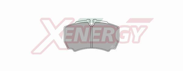 Jogo de 4 pastilhas de travão XENERGY ref. X40854