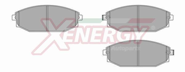 Jogo de 4 pastilhas de travão XENERGY ref. X40864