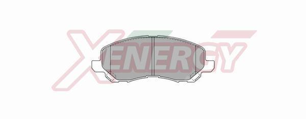 Jeu de 4 plaquettes de frein XENERGY ref. X40865