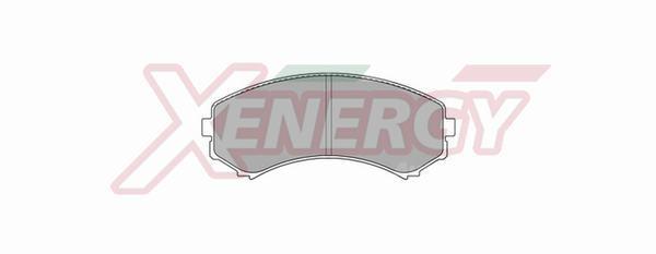 Jogo de 4 pastilhas de travão XENERGY ref. X40872