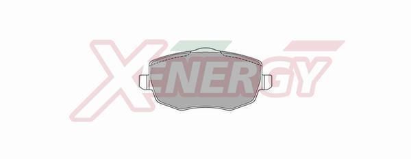 Jogo de 4 pastilhas de travão XENERGY ref. X40880
