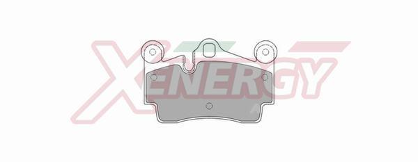 Jogo de 4 pastilhas de travão XENERGY ref. X40895