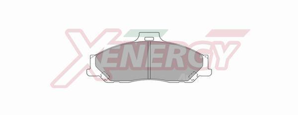 Jogo de 4 pastilhas de travão XENERGY ref. X40913