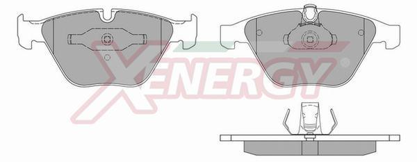 Jogo de 4 pastilhas de travão XENERGY ref. X40919