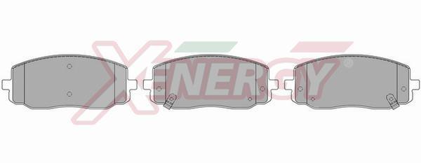 Jogo de 4 pastilhas de travão XENERGY ref. X40923