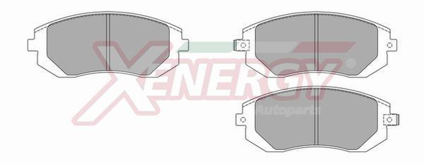 Jogo de 4 pastilhas de travão XENERGY ref. X40925