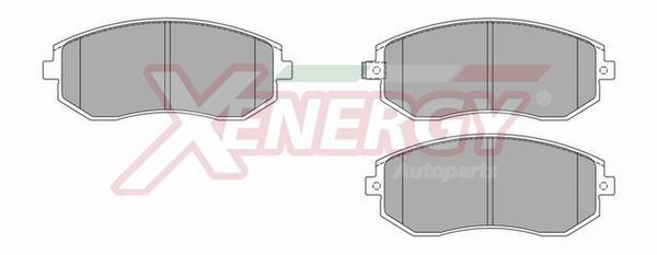 Jogo de 4 pastilhas de travão XENERGY ref. X40926