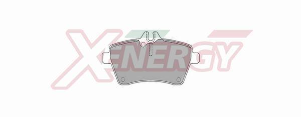 Jogo de 4 pastilhas de travão XENERGY ref. X40930