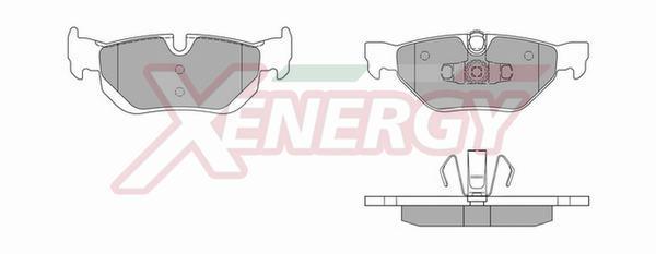 Jogo de 4 pastilhas de travão XENERGY ref. X40932