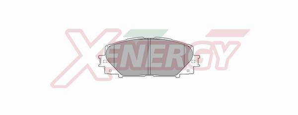 Jogo de 4 pastilhas de travão XENERGY ref. X40943