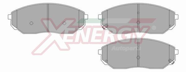 Jogo de 4 pastilhas de travão XENERGY ref. X40944