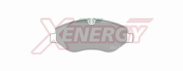 Jogo de 4 pastilhas de travão XENERGY ref. X40955