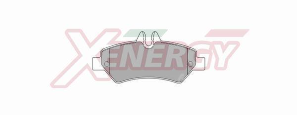 Jogo de 4 pastilhas de travão XENERGY ref. X40957
