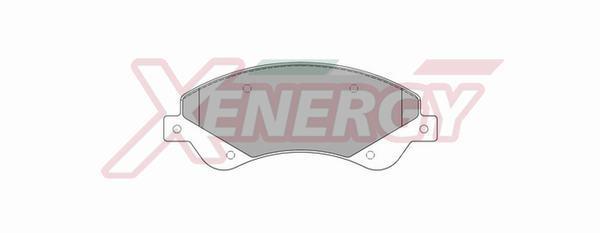 Jogo de 4 pastilhas de travão XENERGY ref. X40960