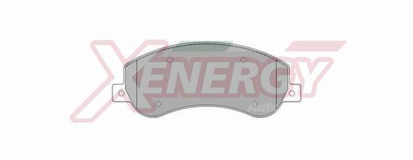 Jogo de 4 pastilhas de travão XENERGY ref. X40961