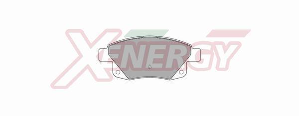 Jogo de 4 pastilhas de travão XENERGY ref. X40962