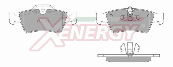 Jogo de 4 pastilhas de travão XENERGY ref. X40975