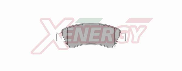 Jogo de 4 pastilhas de travão XENERGY ref. X40980