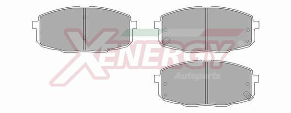 Jogo de 4 pastilhas de travão XENERGY ref. X40984