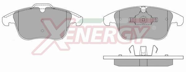 Jogo de 4 pastilhas de travão XENERGY ref. X40992